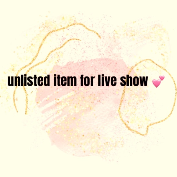 Other - COPY - unlisted item for posh show